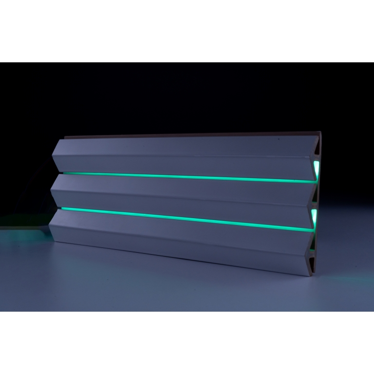 RADIANT - 6X16 PYRAMID, WHITE, MATTE